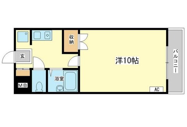 広畑駅 徒歩9分 1階の物件間取画像